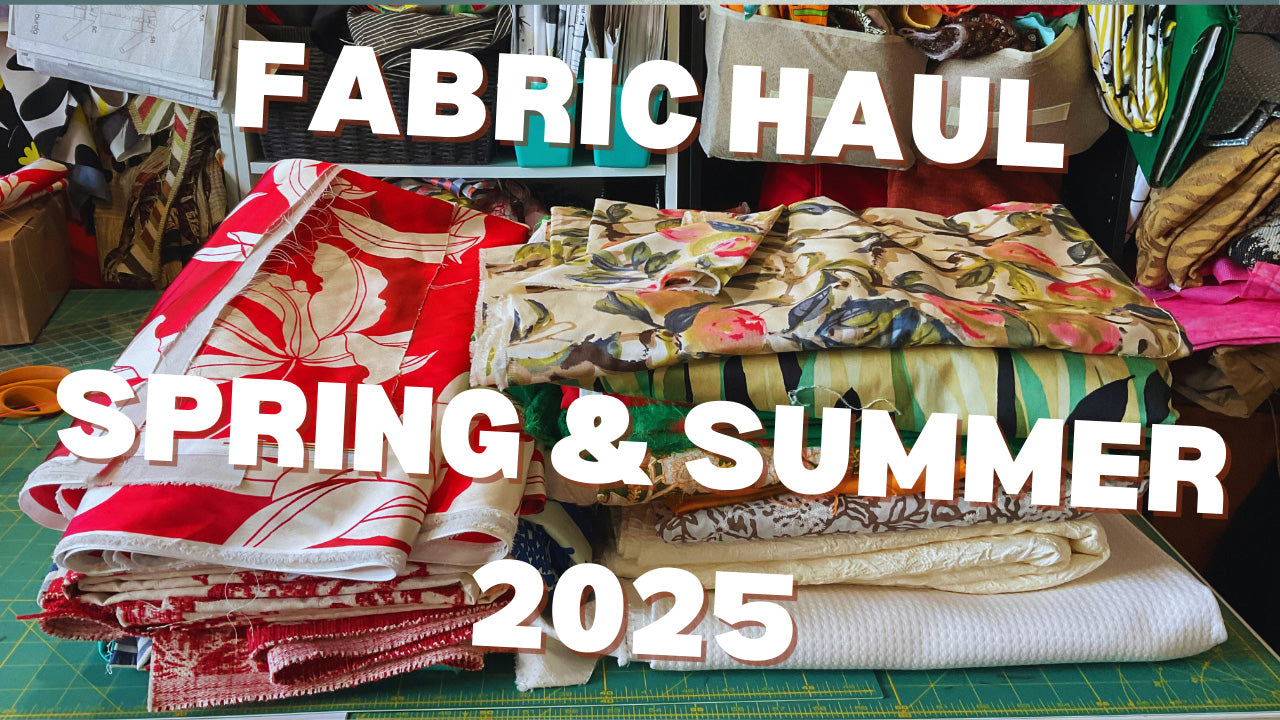 YouTube Fabric Haul For Spring & Summer 2025