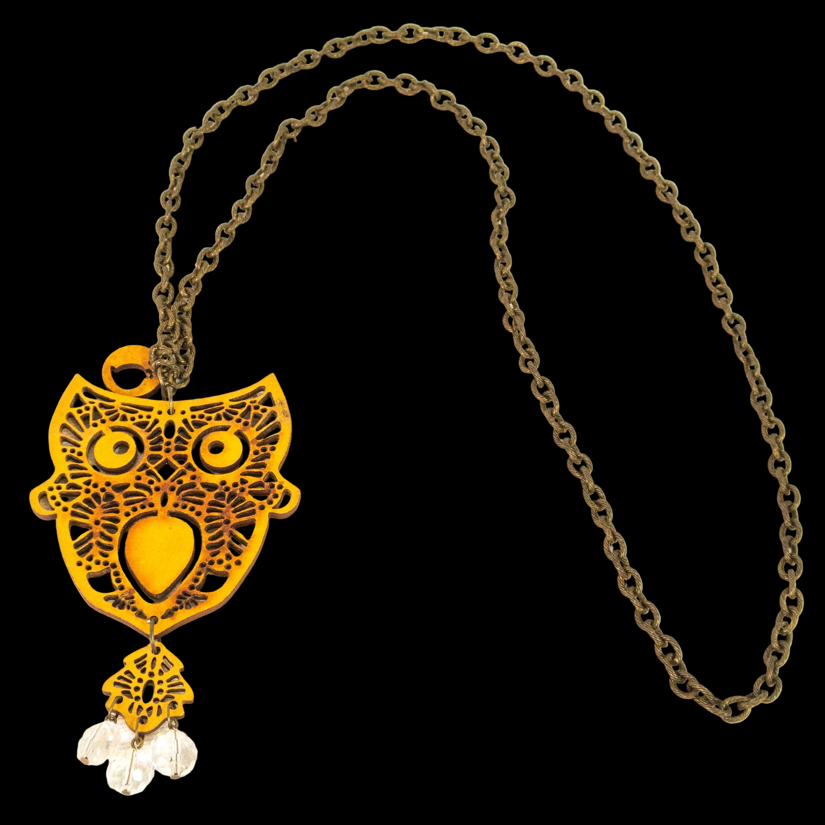 Woodland Watcher Owl Necklace