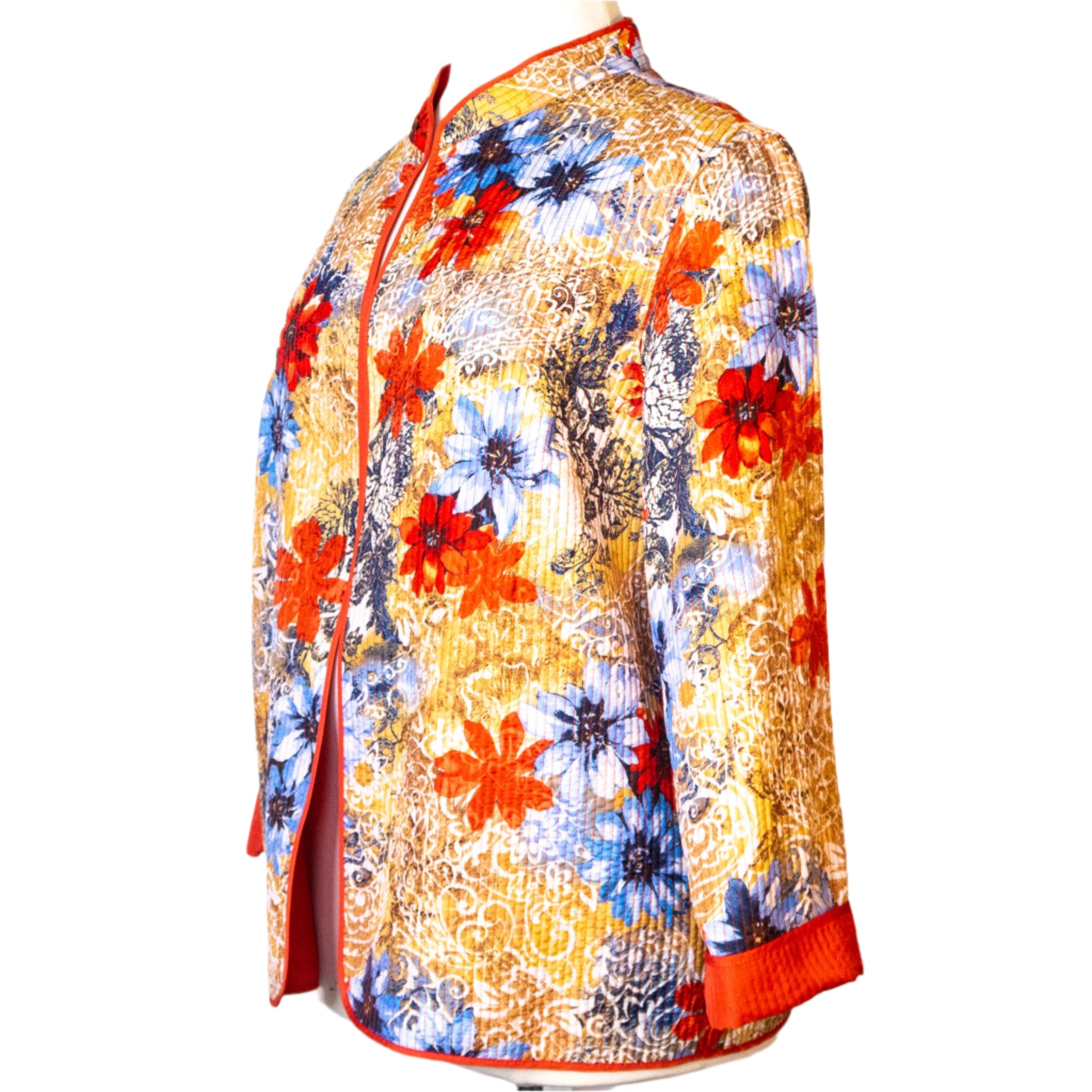 Floral Harmony Kimono by Alfred Dunner, Size 18W