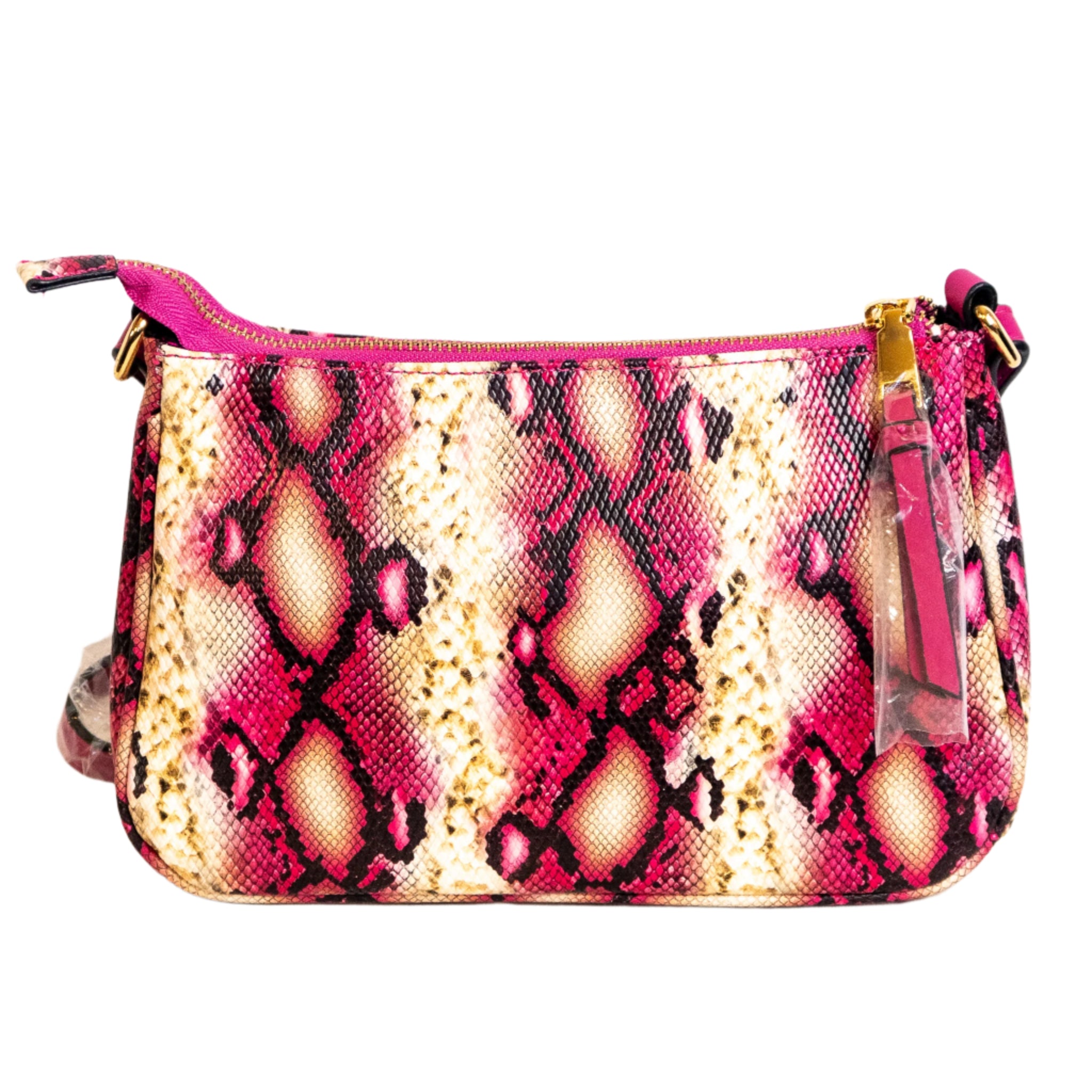 Mia K. Collection Snake Print Handbag