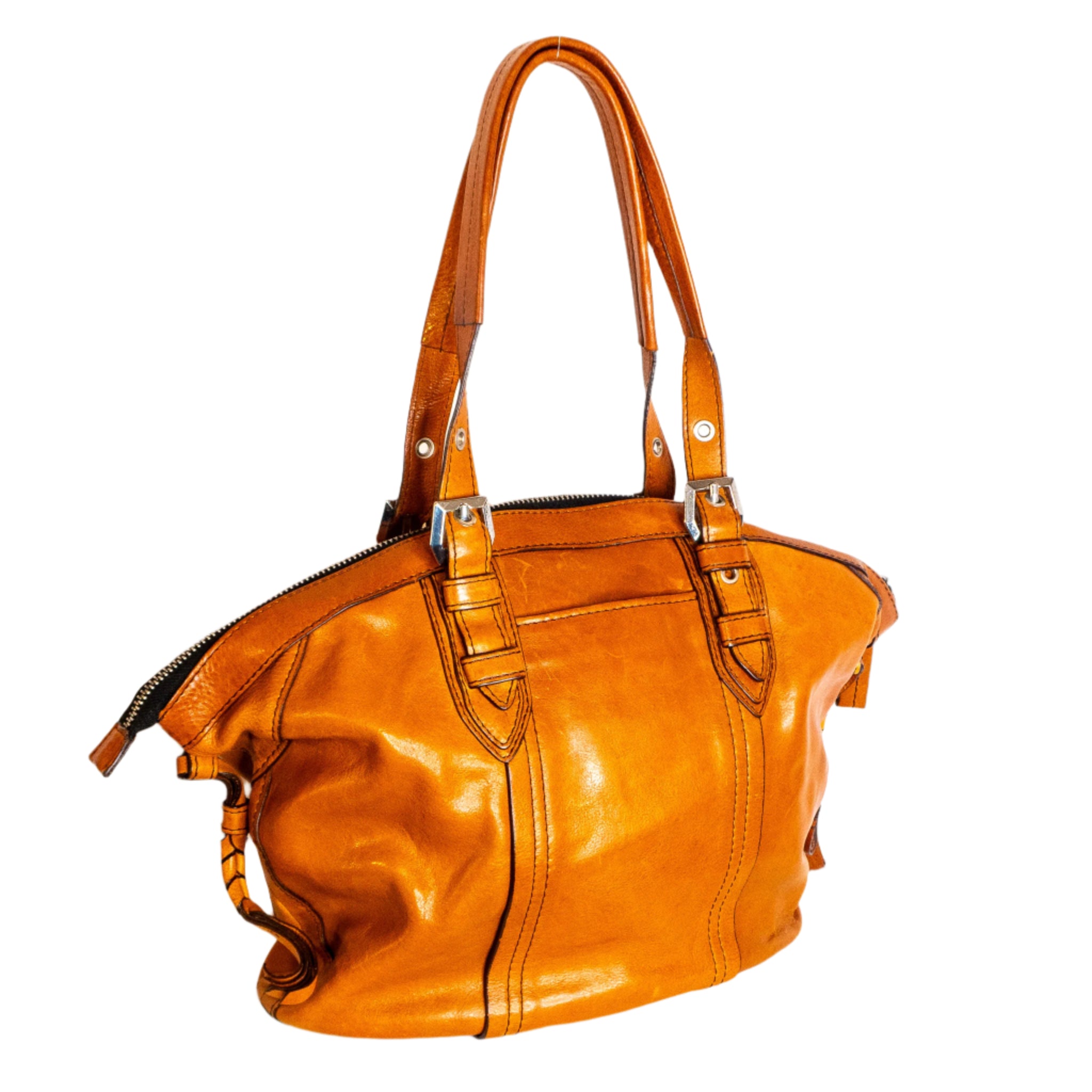 Oryany Honeycomb Leather Tote Bag