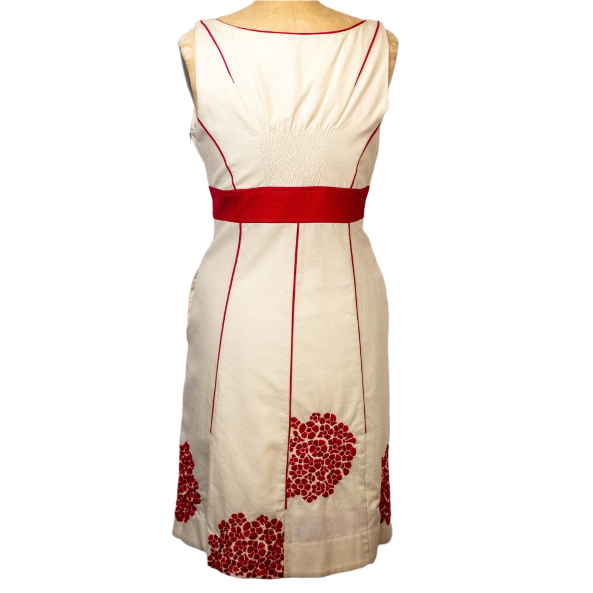 Crimson Bloom Dress by Anthropologie, Size 12