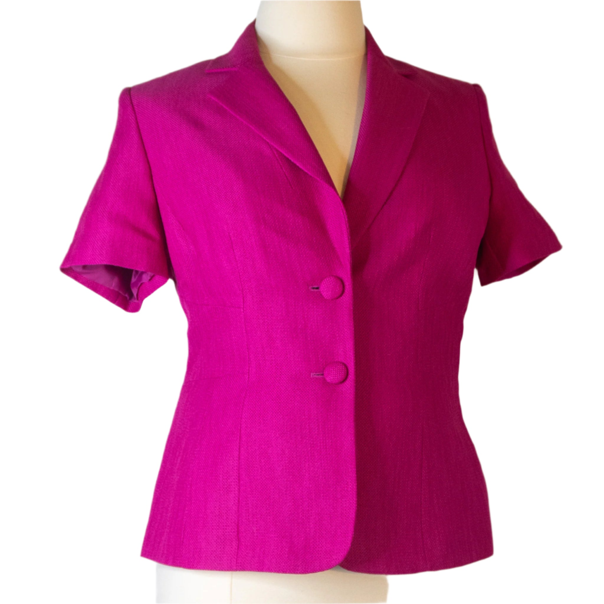 Fuchsia Elegance Two-Piece Suit by Jones New York, Size 14