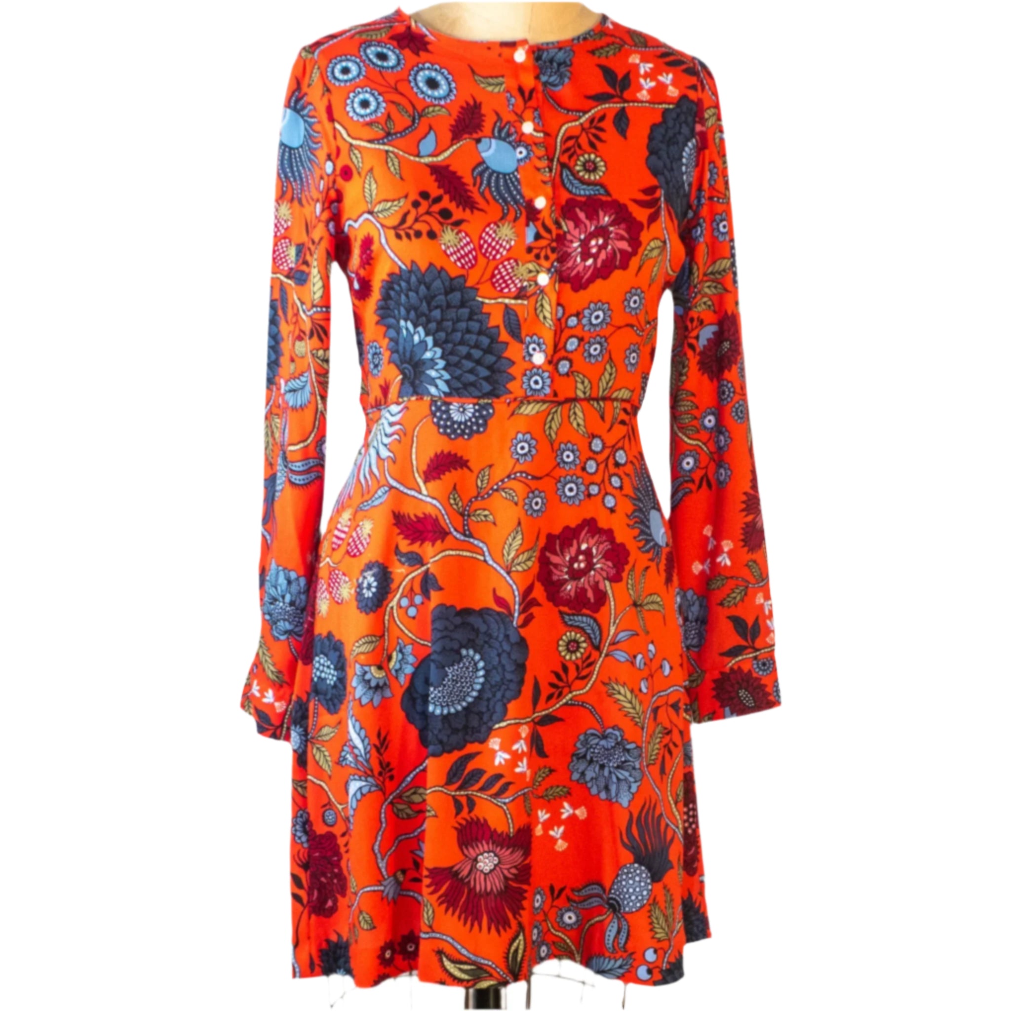 Autumn Bloom Dress by Ann Taylor the Loft, Size 4