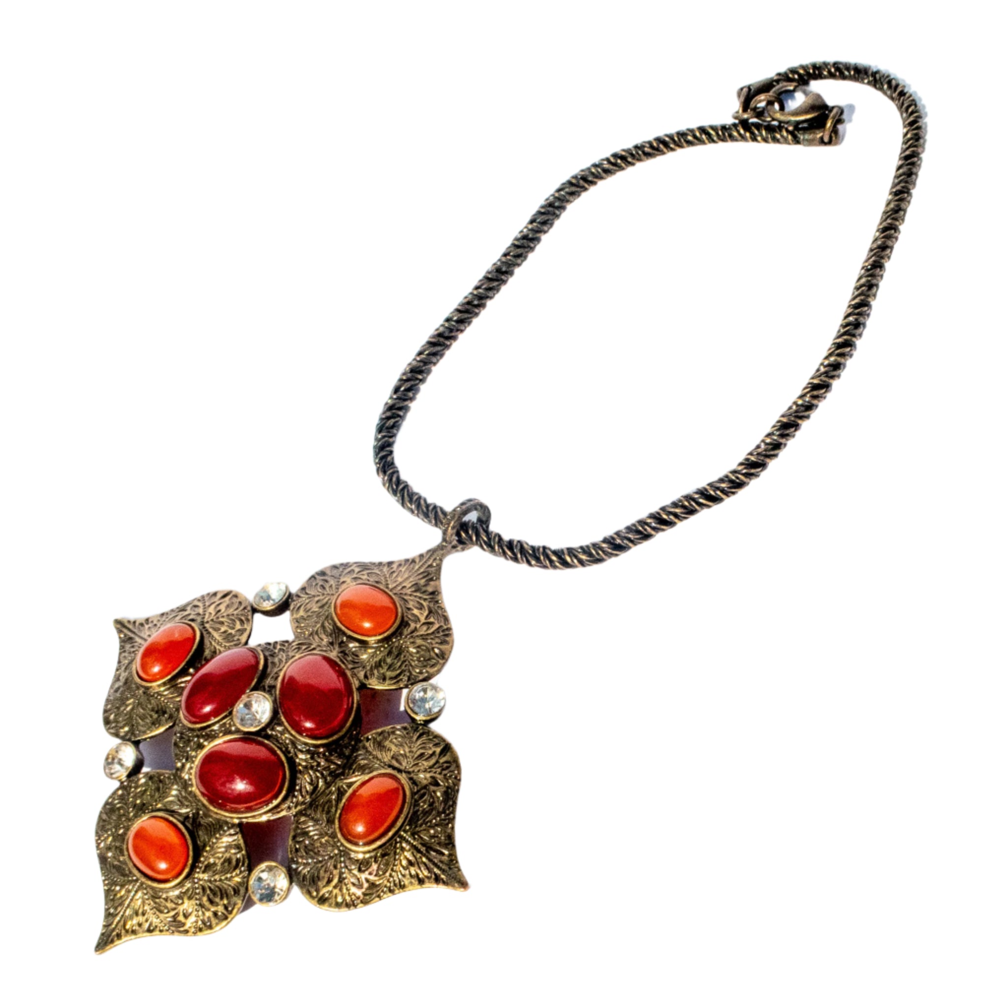 Royal Ruby Elegance Necklace