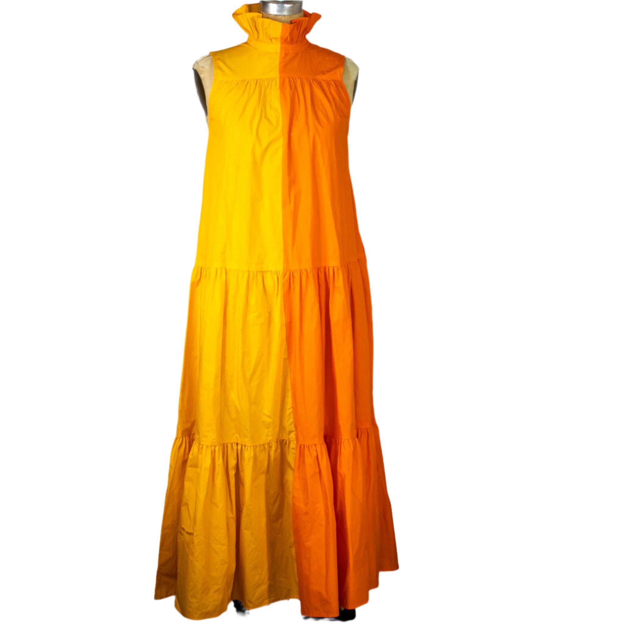 Sunset Radiance Maxi Dress by Christopher John Rogers, Size Medium