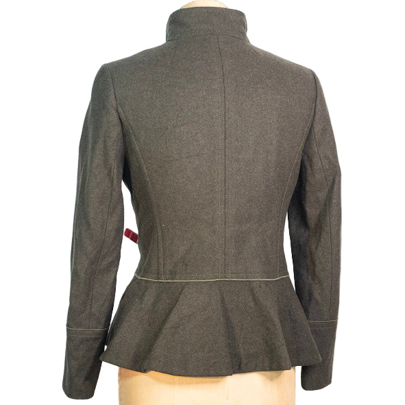 Iron Plumage Double-Breasted Jacket By Banana Republic, Size Small