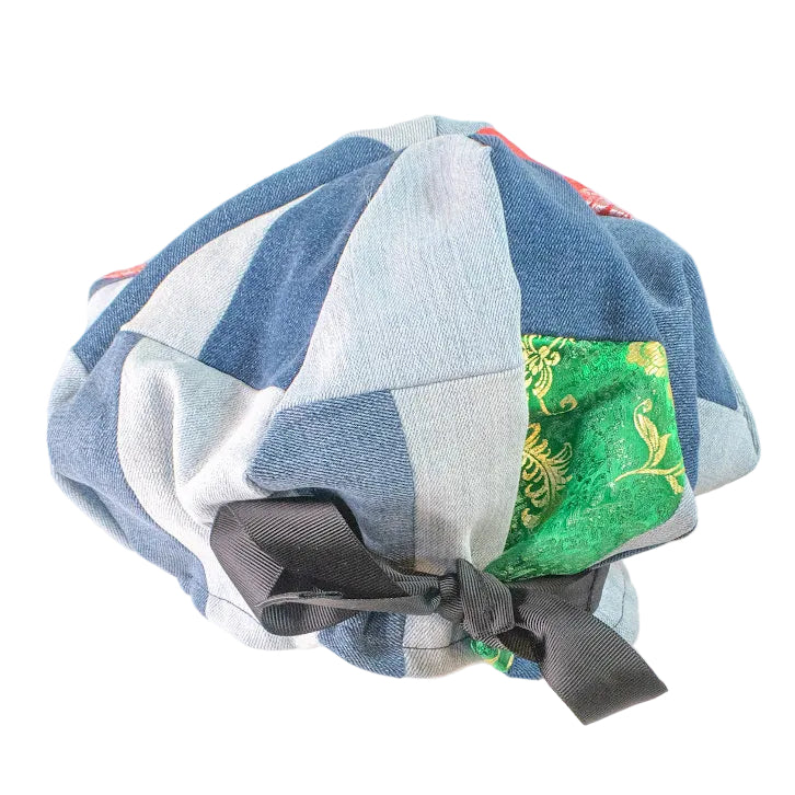 Patchwork Apple Jack Cap