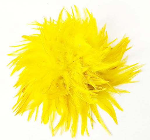 Yellow Feather Broach