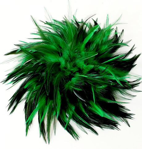 Green Feather Broach