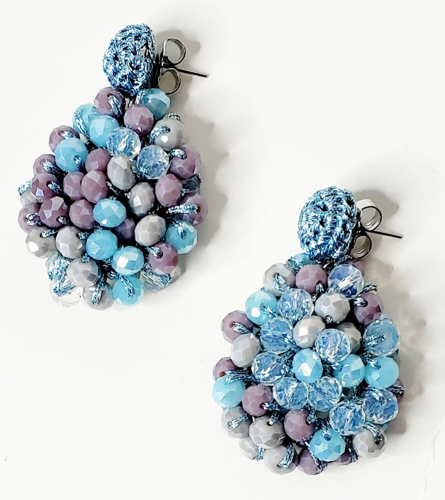 Blue Berry Vintage Earrings