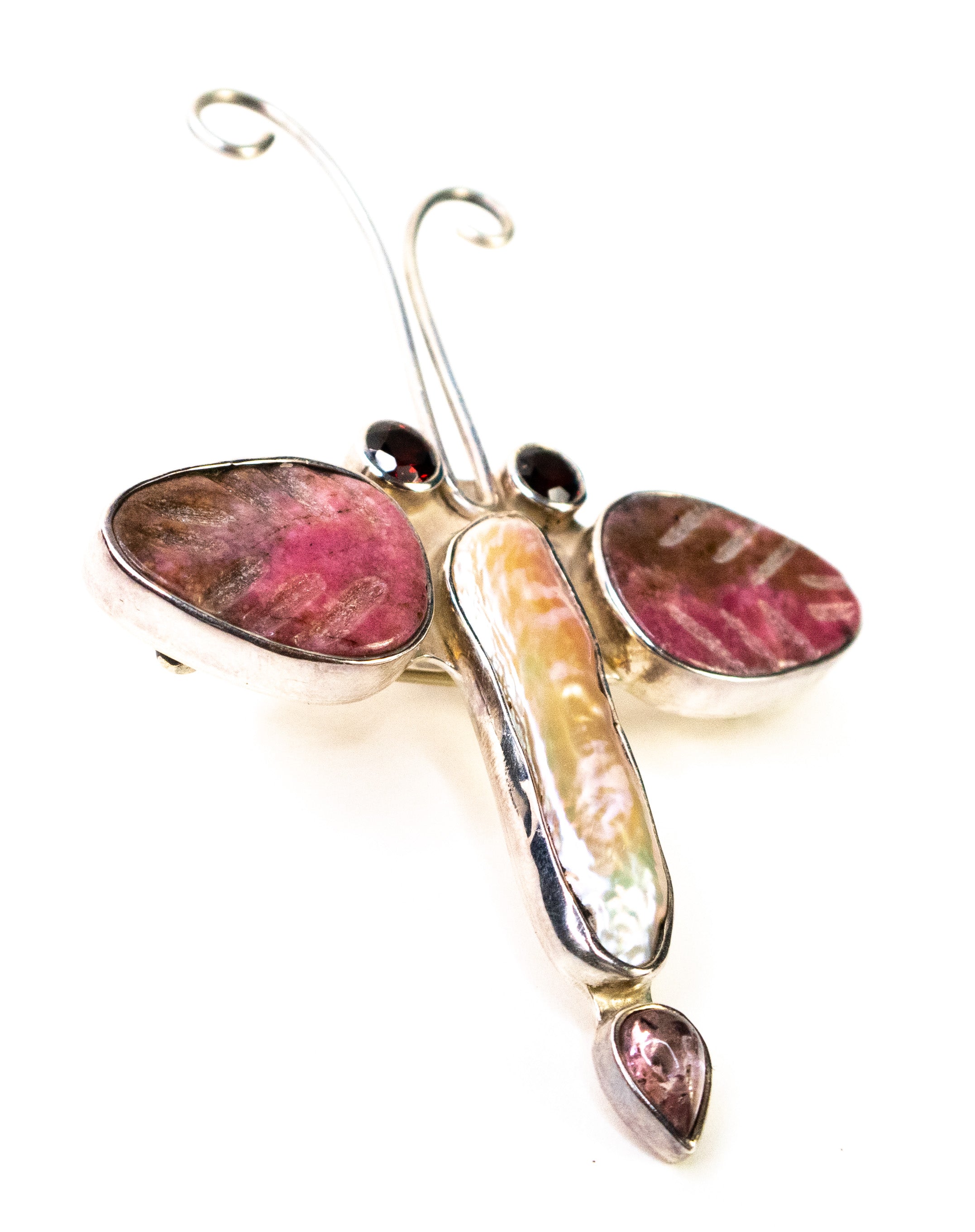 Sterling Silver Dragon Fly Broach